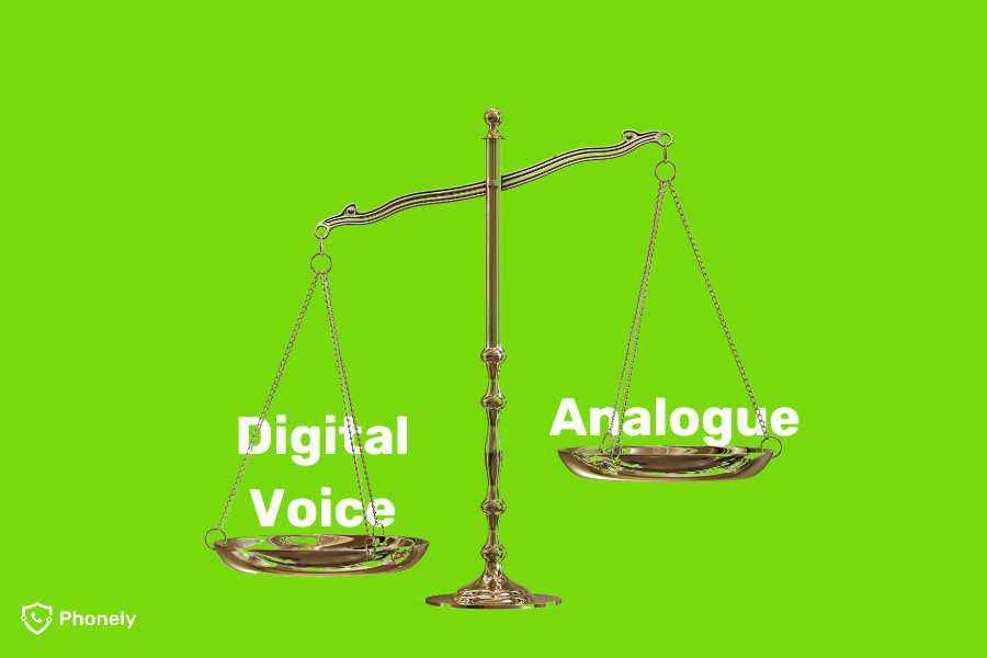 Analogue VS Digital voice