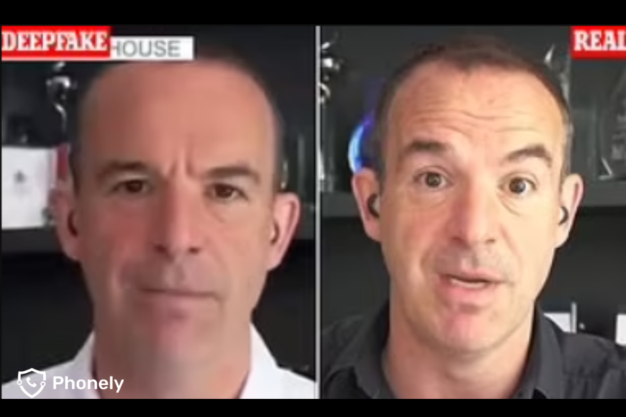 The famous Martin Lewis deepfake, where an Elon Musk investment was endorsed.