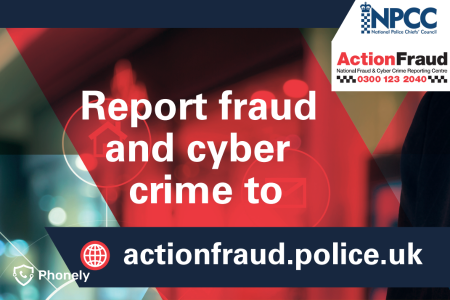 Report Christmas shopping scams to Action Fraud.